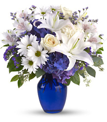 Beautiful in Blue from Beecher Florist, flower delivery in Beecher